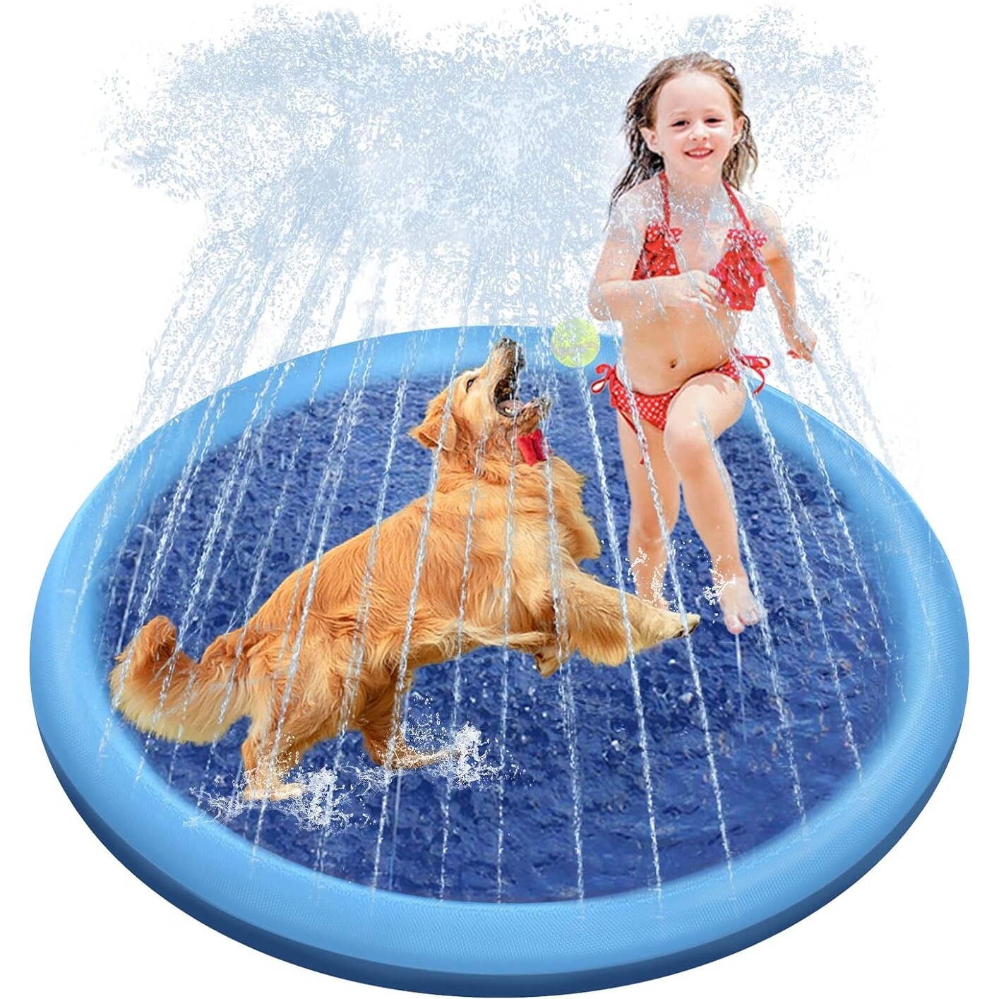 Dog Pool Splash Sprinkler Pad Pet Summer Outdoor Water Toys Bed Bath Beyond 40913953