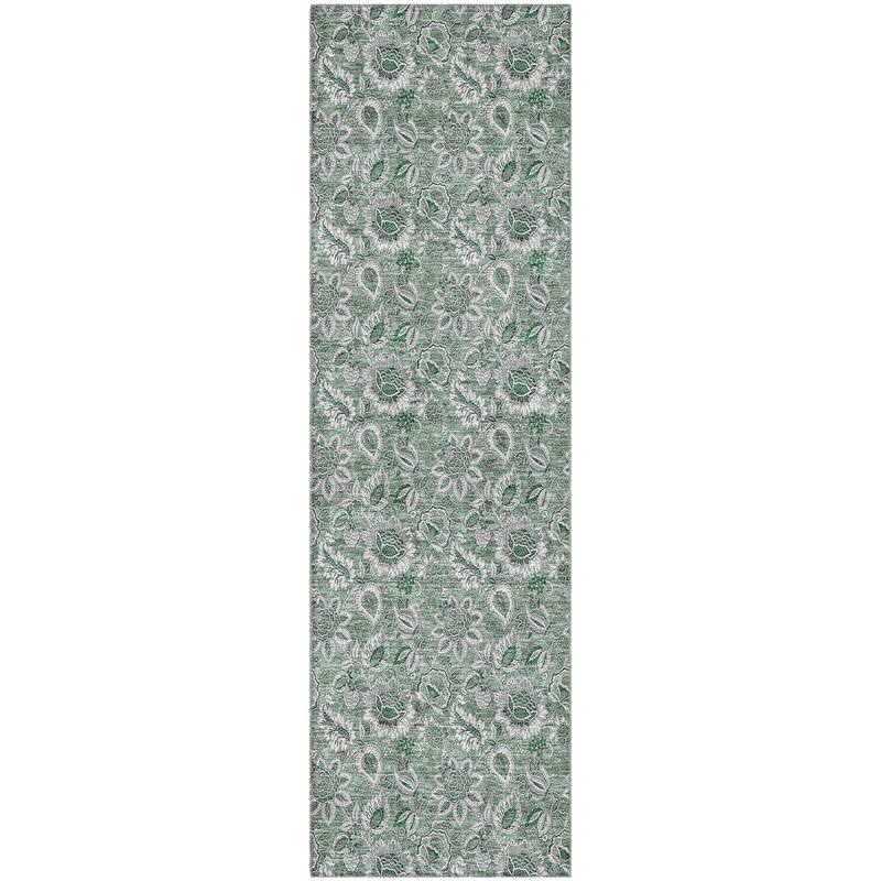 Premium Washable Super Soft Floral Mayfield Rug