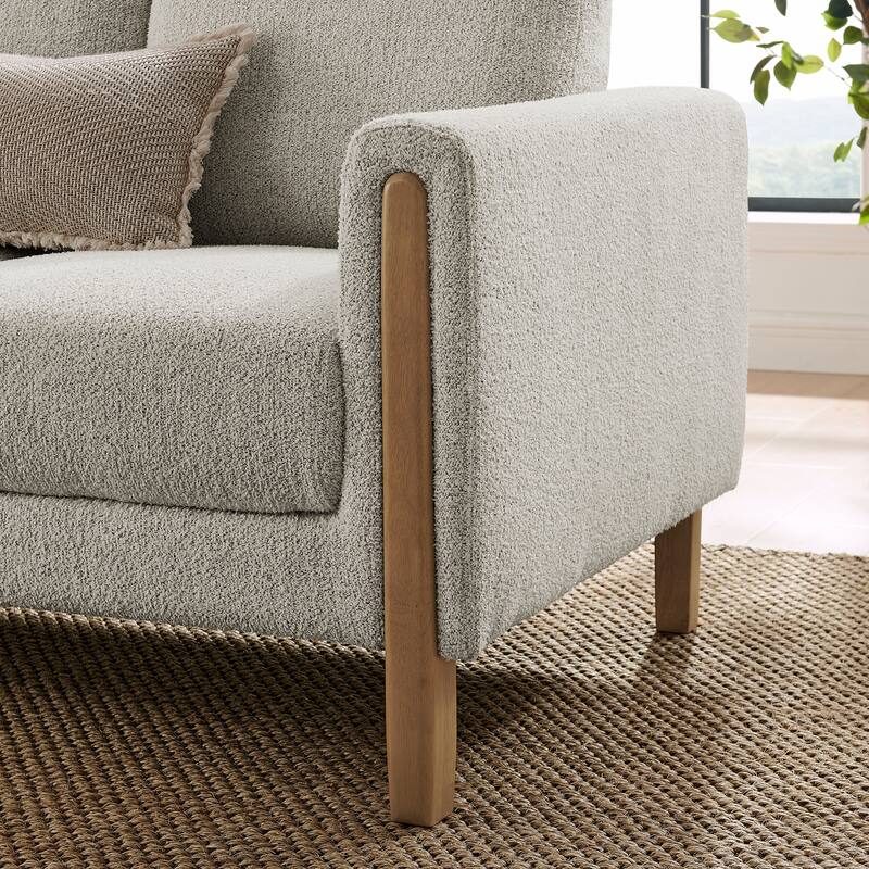 Hawken Boucle Fabric Sofa