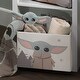 preview thumbnail 4 of 3, Lambs & Ivy Star Wars Grogu/Baby Yoda Foldable/Collapsible Storage Bin/Basket