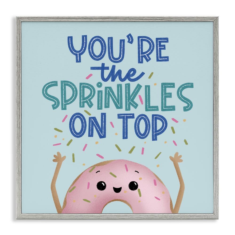 Stupell You're The Sprinkles On Top Framed Giclee Art Design By Sarah Hickman