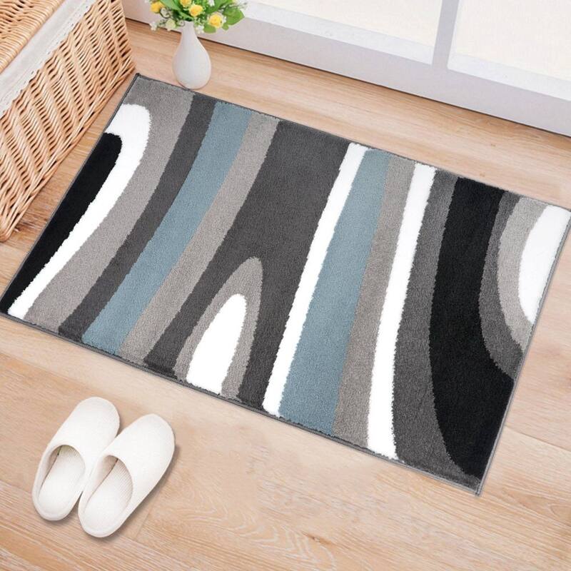 World Rug Gallery Abstract Contemporary Modern Area Rug