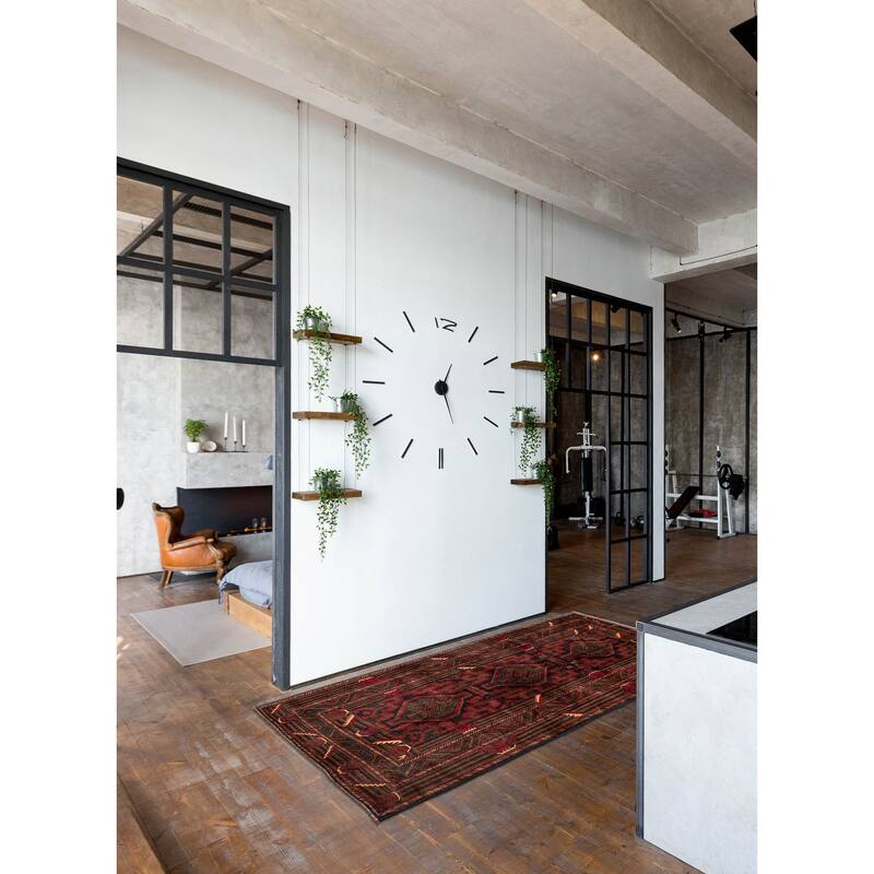 ECARPETGALLERY Hand-knotted Teimani Brown Wool Rug - 3'7 x 6'10