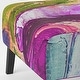 preview thumbnail 10 of 15, Designart "Colorful Pink Purple Flowers" Upholstered Traditional Accent Chair and Arm Chair