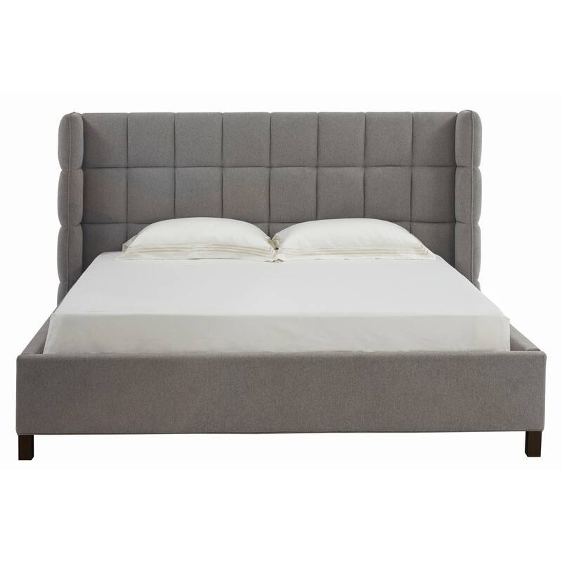 SAFAVIEH Couture Emerson Grid Tufted Bed