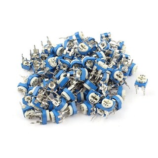 50 Potentiomètres Variables 200K Ohm – Montage Vertical PCB – Pour électronique, Audio, Réparation – PT500369I308804M