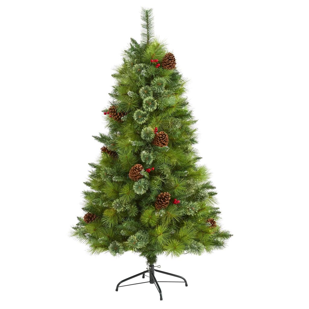 Montana Mixed Pine Artificial Christmas Tree - 5' - Unlit - 5 Foot