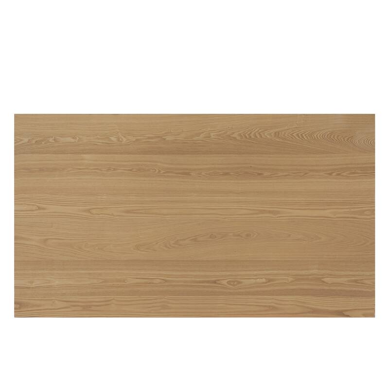Christopher Knight Home - Vail Farmhouse Solid Wood Double V Dining Table - 63" Rectangular 6-Seater