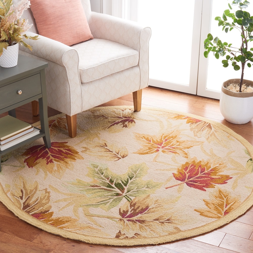 SAFAVIEH Handmade Chelsea Grove French Country Wool Rug