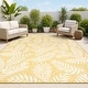 preview thumbnail 3 of 211, JONATHAN Y Galon Palm Frond Indoor/Outdoor Area Rug