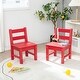 preview thumbnail 19 of 34, Gymax 2 PCS Kids Chairs Indoor Outdoor Heavy-Duty All-Weather Children