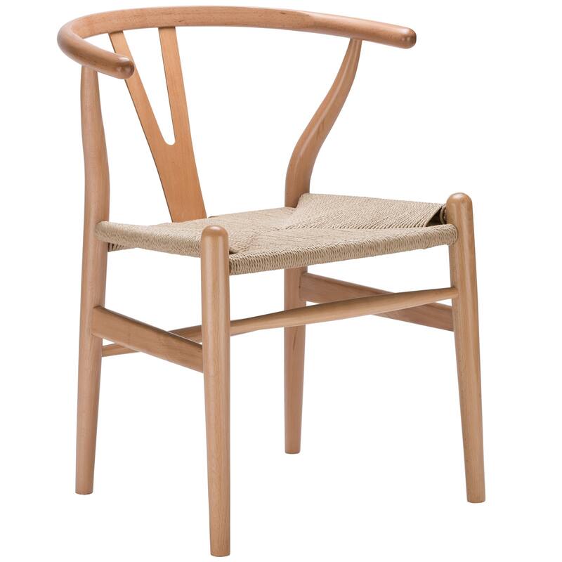 Poly and Bark Weave Chairs (Set of 2)