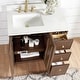 preview thumbnail 98 of 126, Oza Bath Vanity with Quartz Stone Top and Mirror
