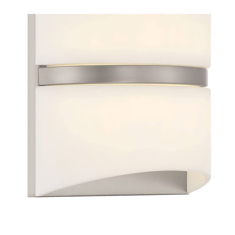 Minka Lavery 822-L Velaux 11" Tall LED Wall Sconce with Faux Alabaster