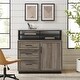 preview thumbnail 12 of 17, Middlebrook Adjustable Secretary Desk Grey Wash