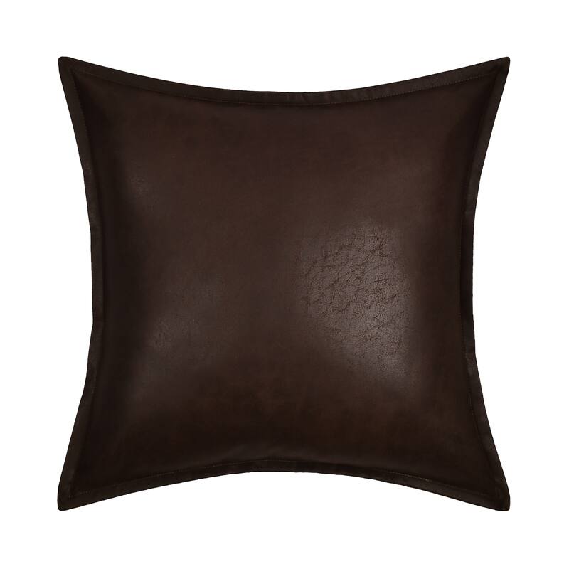 Sundance 18" Square Decorative Throw Pillow - Polyester - Brown - Accent