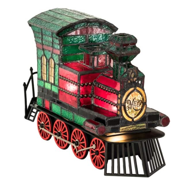 Meyda Tiffany 222396 Train Locomotive 2 Light 10" Tall Novelty