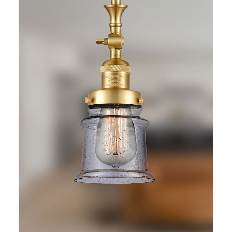 Innovations Lighting Franklin Restoration Canton - 1 Light 5" Cord Hung Mini Pendant