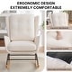 preview thumbnail 10 of 54, HOMYKA 25.2” Wide Rocking Chair with Button Accents for Nurseries