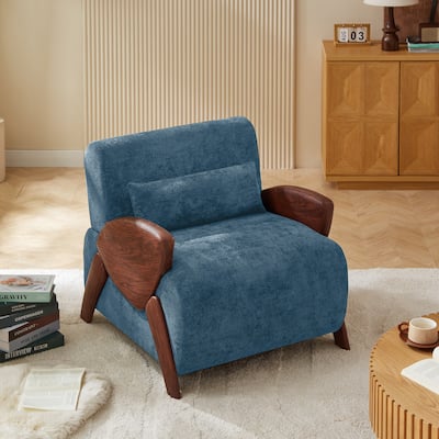 Modern Accent Armchair With Plush Cushioning,Comfortable Armrests,And Stylish Design For Living Room,Bedroom,Or Office