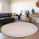 preview thumbnail 115 of 132, Premium Washable Super Soft Modern Zen Mayfield Rug Silver - 8' x 8'