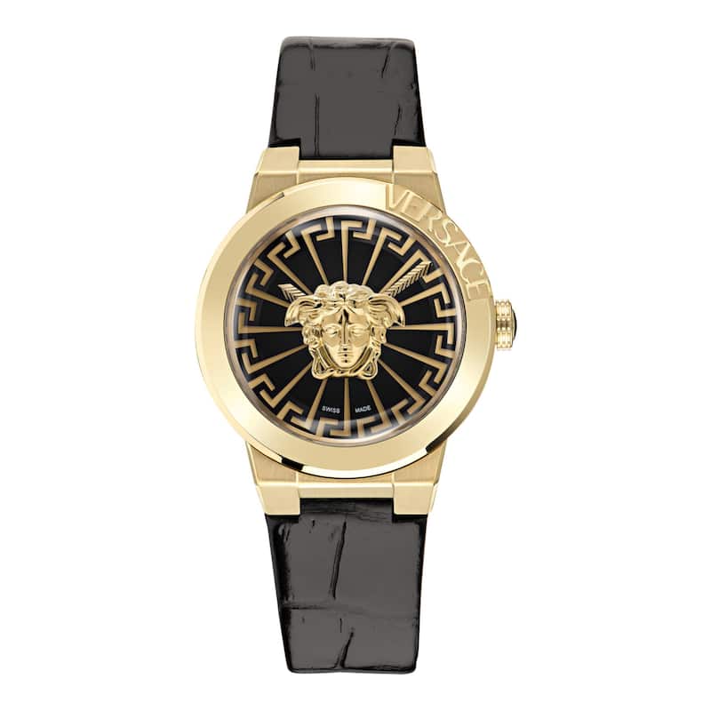 Versace Medusa Infinite Leather Watch