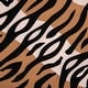 preview thumbnail 8 of 10, Rizzy Home Tiger Print Cotton Fitted Cribsheet - 28" X 52"