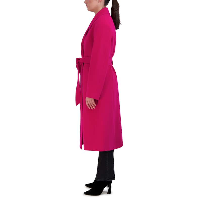 Cole Haan Women's Wool Blend Longline Coat