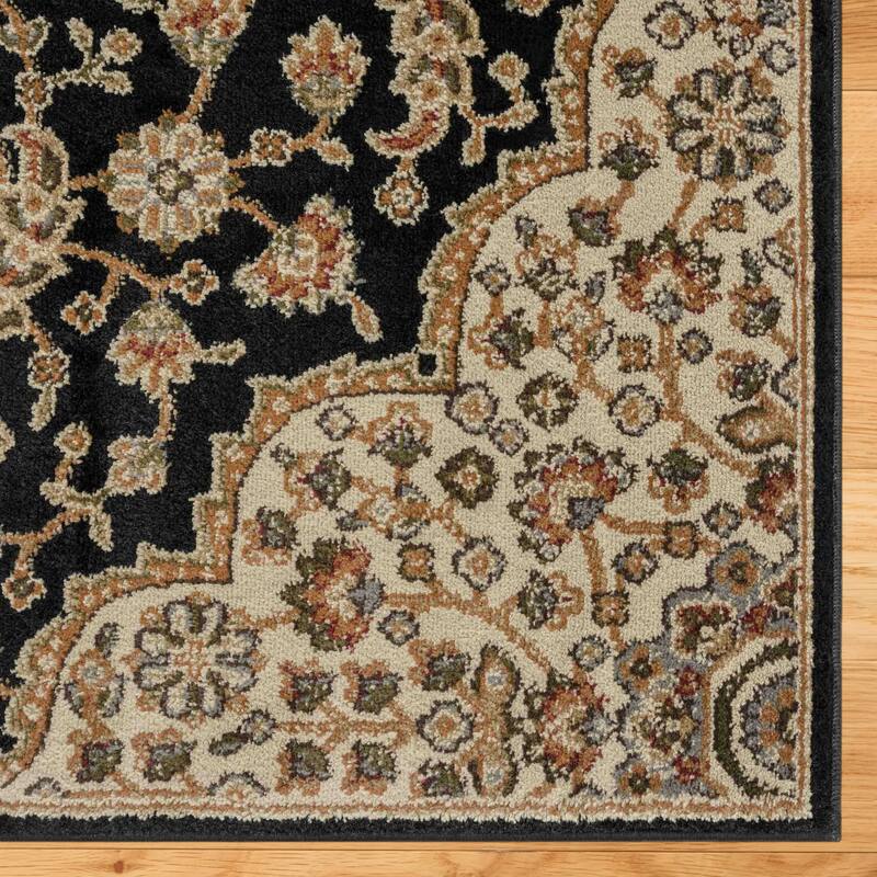 Home Dynamix Royalty Medallion Traditional Area Rug