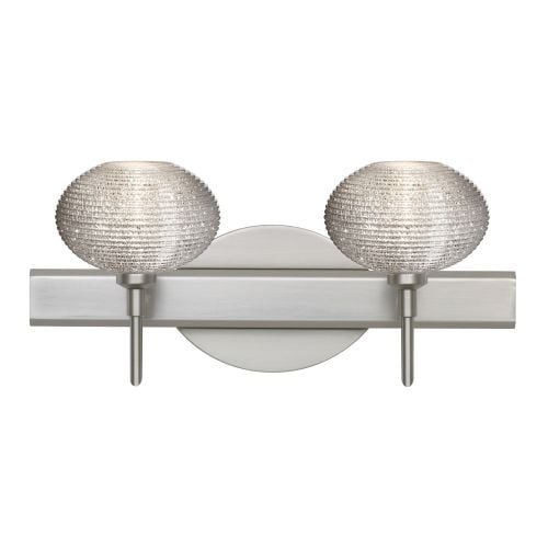 Besa Lighting 2sw 5612gl Lo 2 Light Reversible Halogen Bathroom Besa Lighting 2sw 5612gl Lo 2 Light Reversible Halogen Bathroom Vanity With Glitter Gl Shades Free Shipping Today 19776592