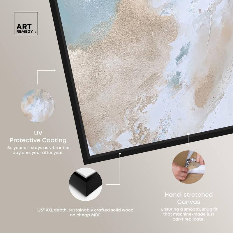 Sandy Mirage Canvas by Art Remedy