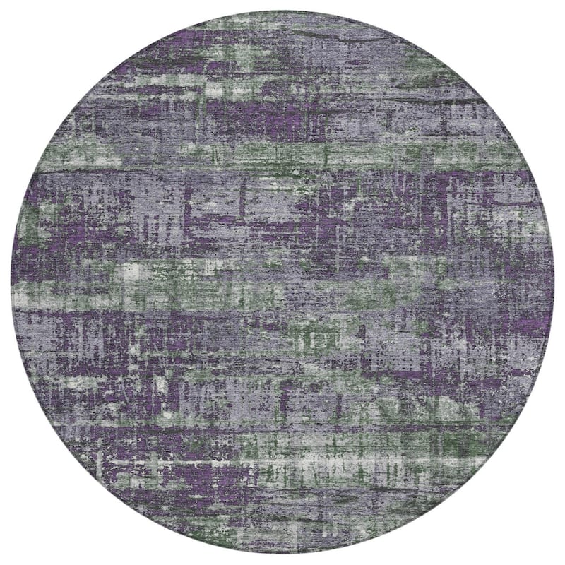 HomeRoots Geometric Transitional Rectangle Outdoor Rug