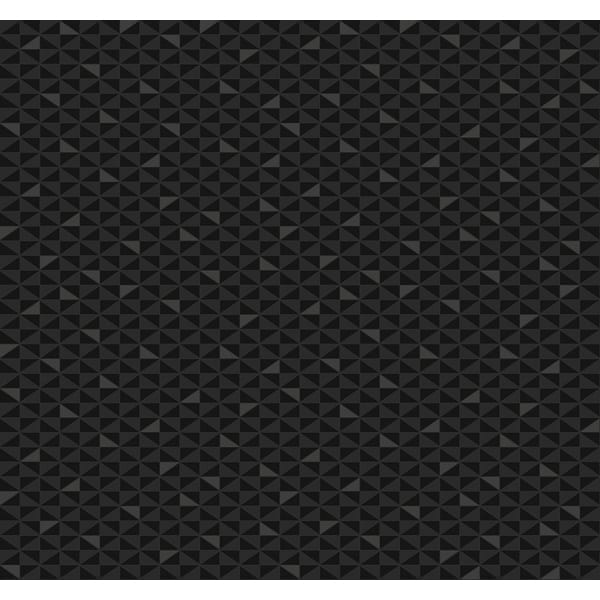 slide 2 of 5, Seabrook Designs Thorley Geometric Triangles Unpasted Wallpaper 27 in. W x 27 ft. L - Metallic Wrought Iron