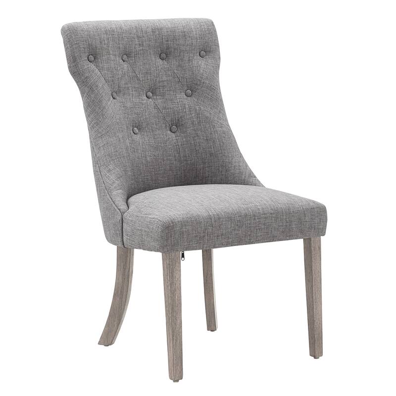 Voyager Button-tufted Dining Chairs (Set of 2) by iNSPIRE Q Artisan