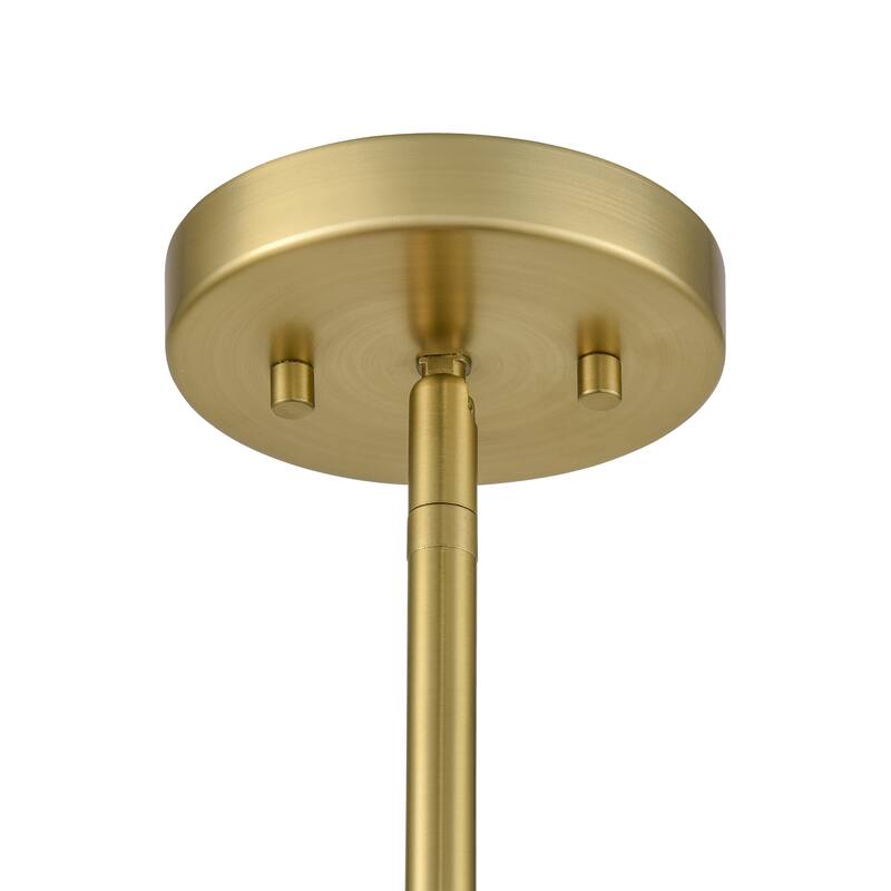 Light Society Llie Chandelier - Brushed Brass/Opal