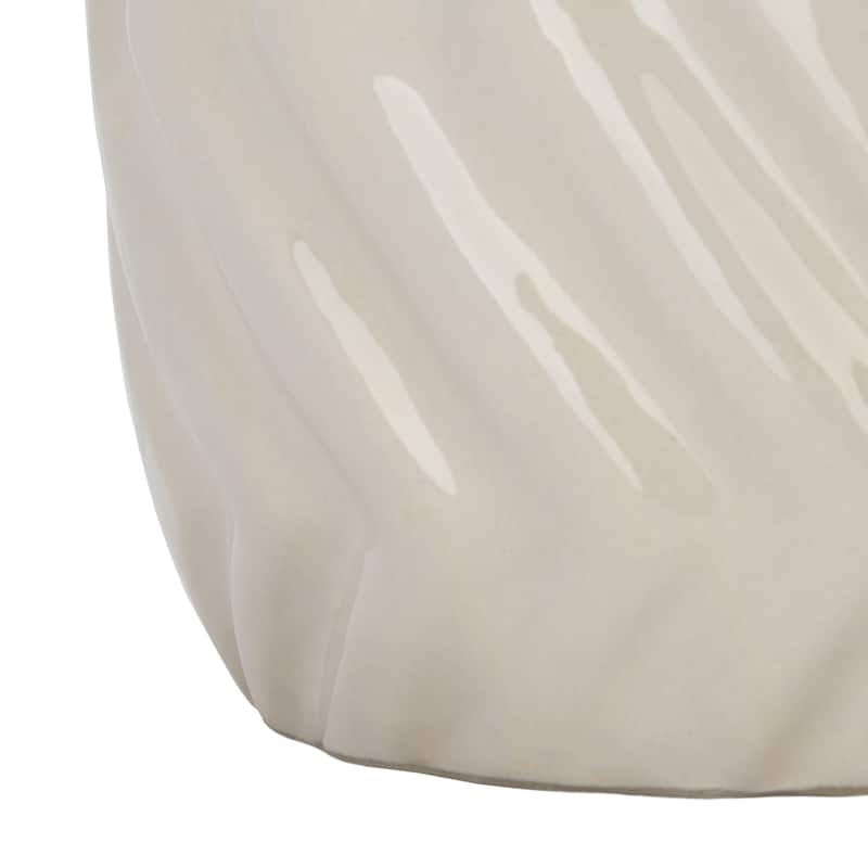 SAFAVIEH Tokiko Indoor/ Outdoor Ivory Ceramic Decorative Garden Stool