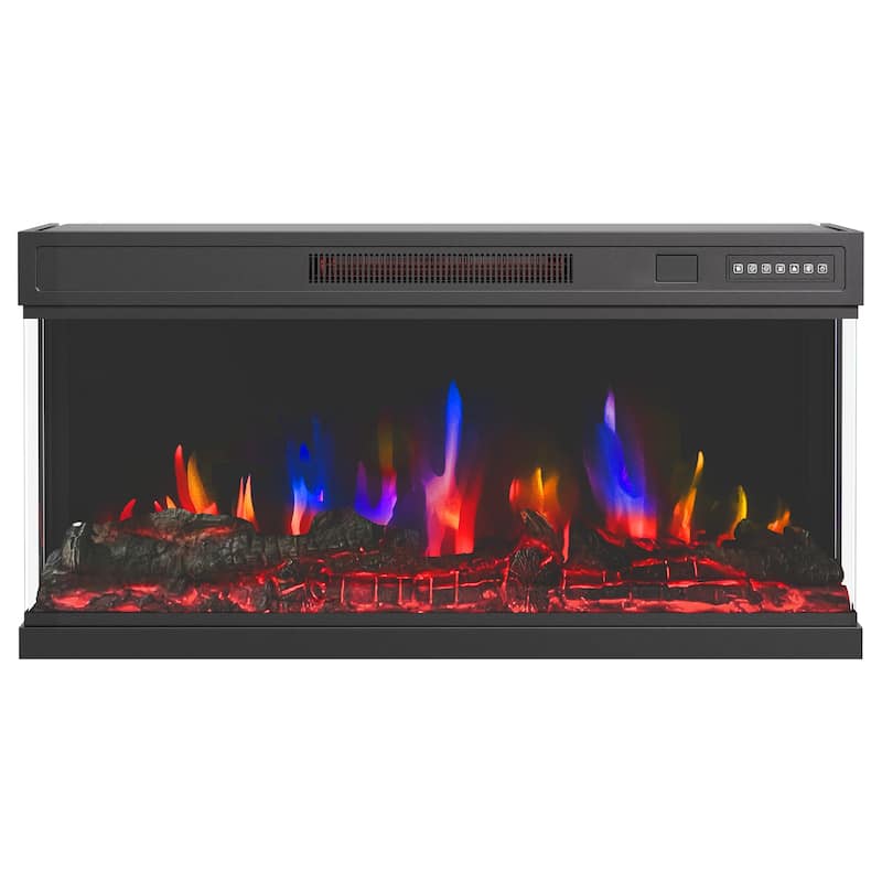 36'' Electric Fireplace with Remote Control