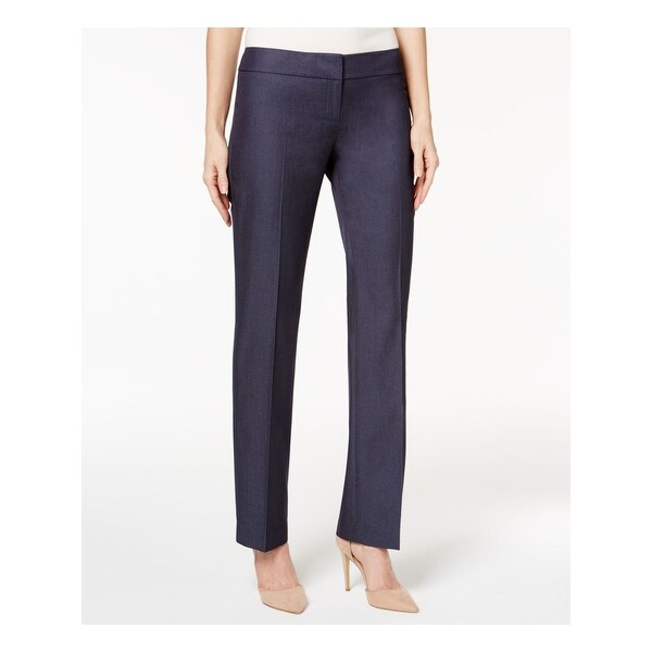 navy skinny work trousers womens