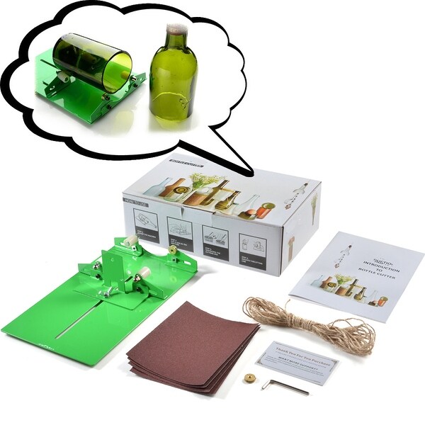 Glass Bottle Cutter Machine Cutting Tool Kit - SIZE