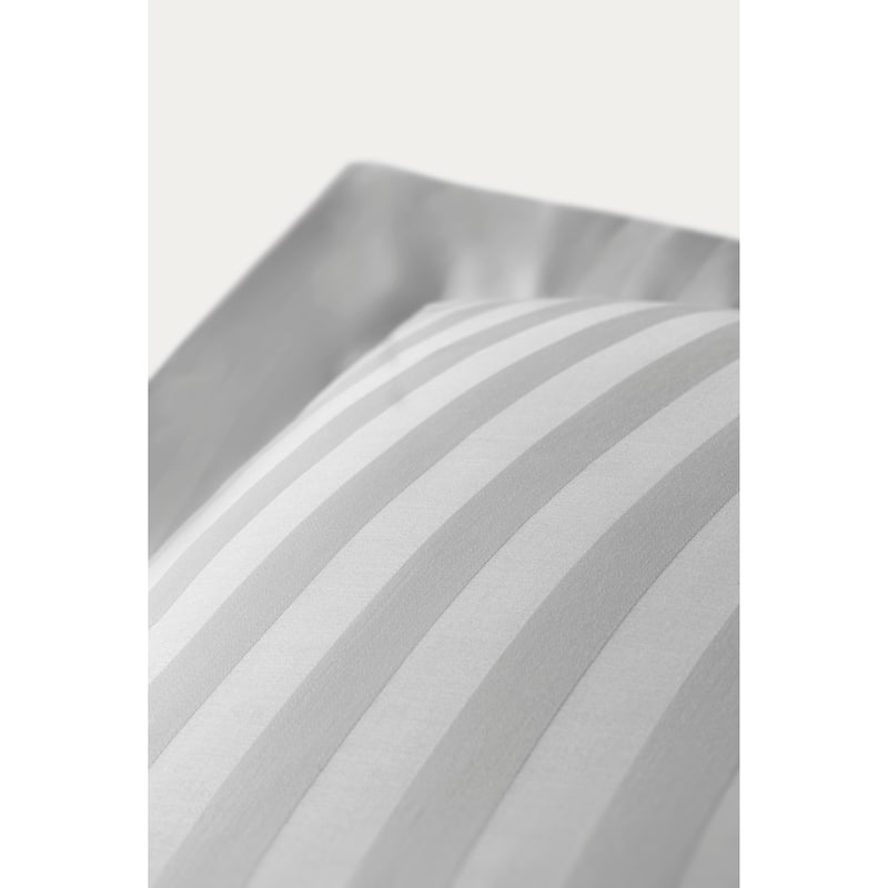 Brooks Brothers Sateen Stripe Cotton Sham Case Pair
