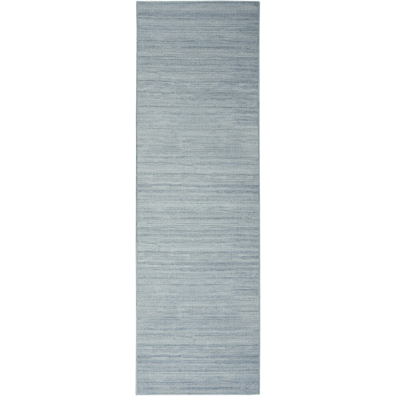 HomeRoots Abstract Modern Runner Area Rug - 120.00 in. x 26.00 in. x 0.25 in.