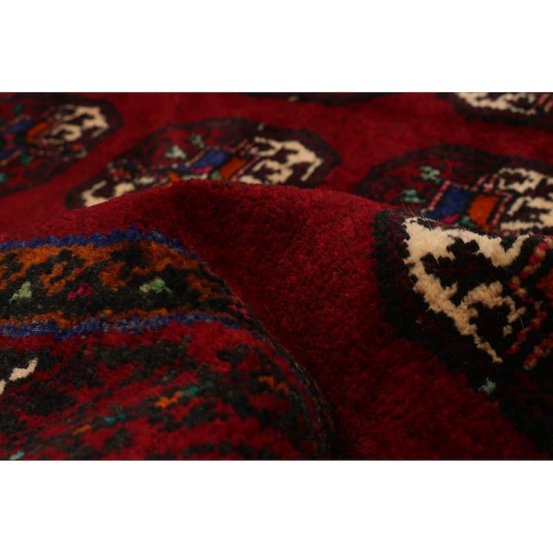 ECARPETGALLERY Hand-knotted Konya Anatolian Red Wool Rug - 5'4 x 9'5