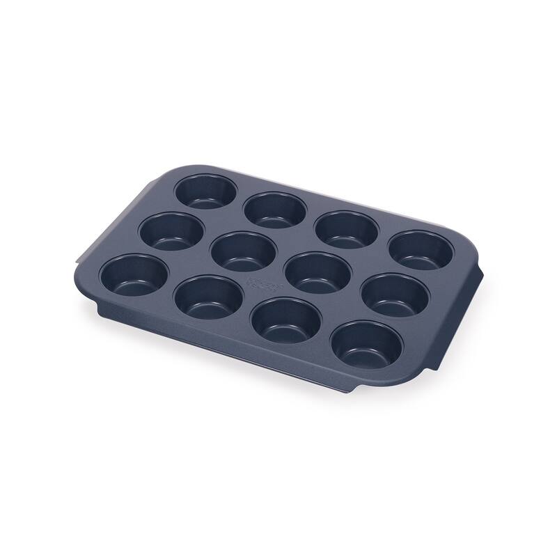 Joseph Joseph Nest Bake 12-cup Non-stick Muffin Pan with Easy Pull Handles
