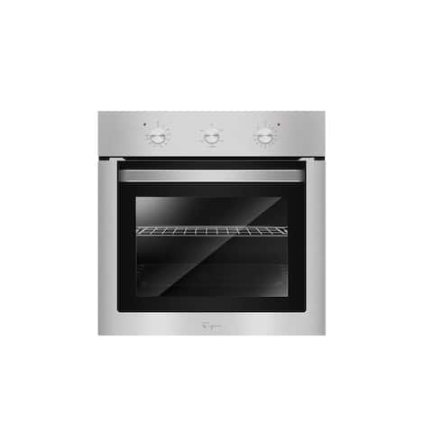 Empava 24" Electric Single Wall Oven with Basic Broil/Bake Functions