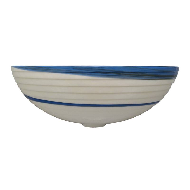 Native Trails MG1605 Murano Roma 16" Circular Glass Vessel Bathroom