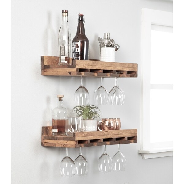 Pegboard wine 2025 rack