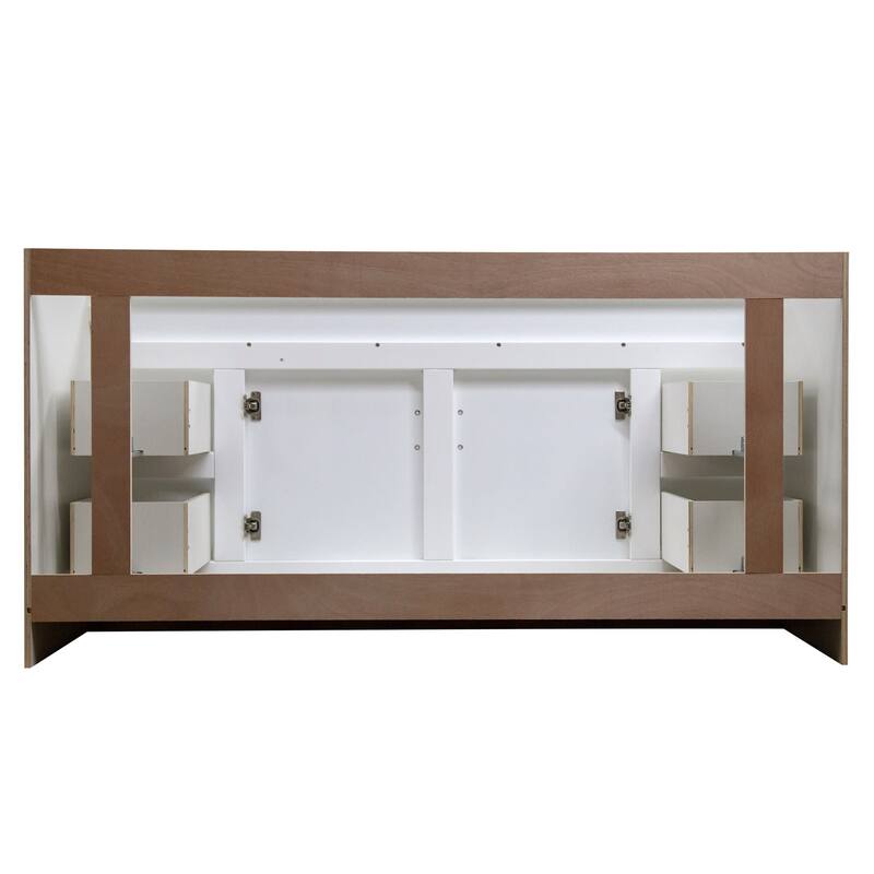 Design House 586438 Concord 60" Free Standing Double Basin Vanity Set