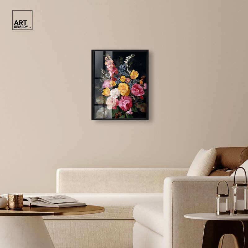 Garden Richness I Shadowbox by Art Remedy