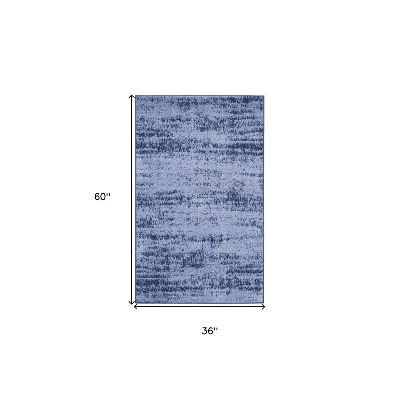 HomeRoots Abstract Contemporary Rectangle Outdoor Rug - 3' x 5'