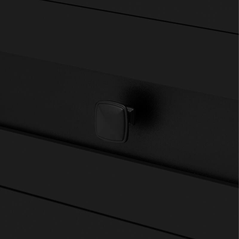 55.1-Inch Farmhouse Sideboard Buffet with Sliding Barn Doors, 4 Drawers & Power Outlet, Wood Storage Cabinet